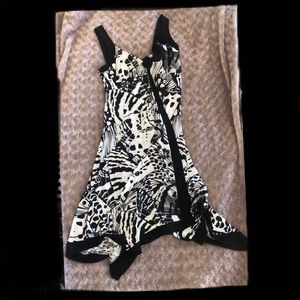 Black and white Dress